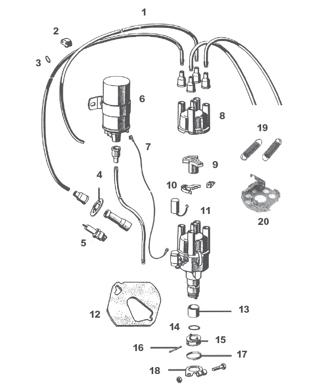 Distributor and Ignition Points