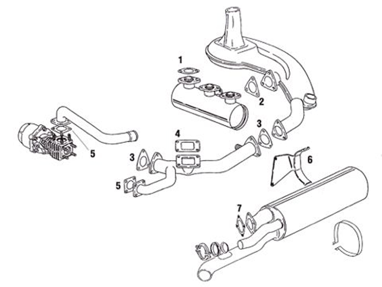 1976-79 Turbo  Heat & Exhaust