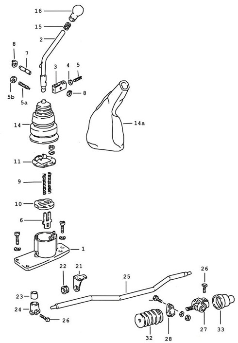 Shift Lever Components 