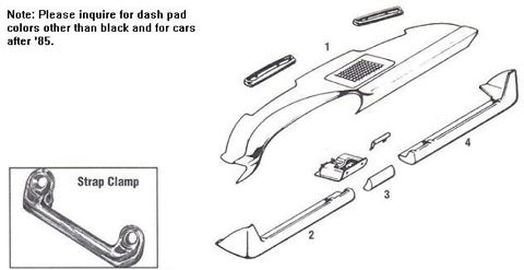 Dash Components and Trim 