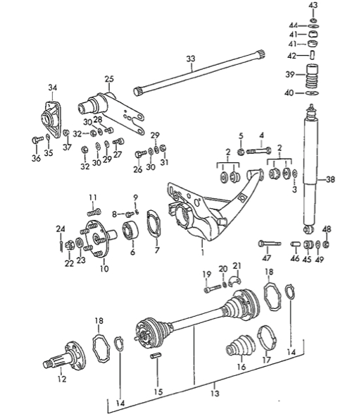 Rear Suspension Components