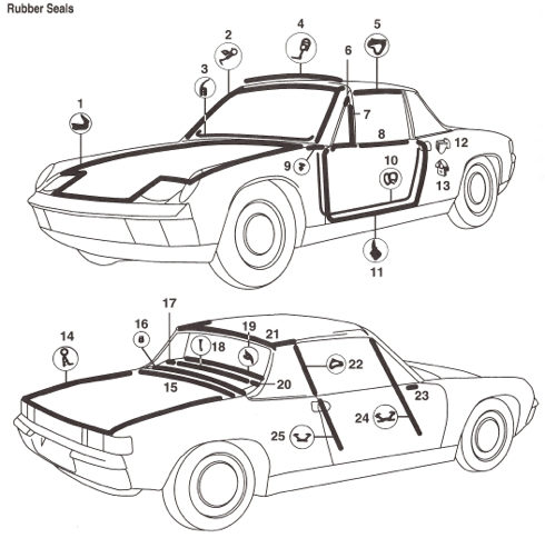 Body Seals / Windows and Window Trim