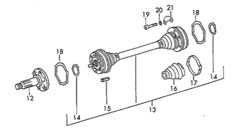 Drive Axle and CV Joints