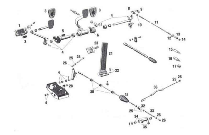 Foot Pedal Systems