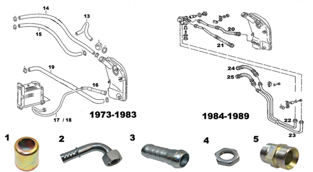 Oil Hose, Pipes, Lines & Fittings