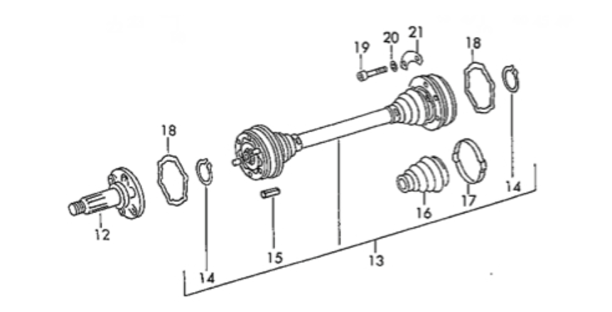 Rear Axle and CV Joints