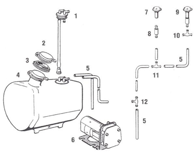 Windshield And Headlight Washers