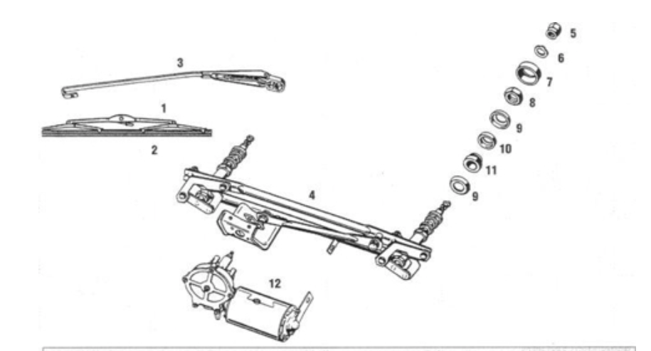 Windshield Wiper Components