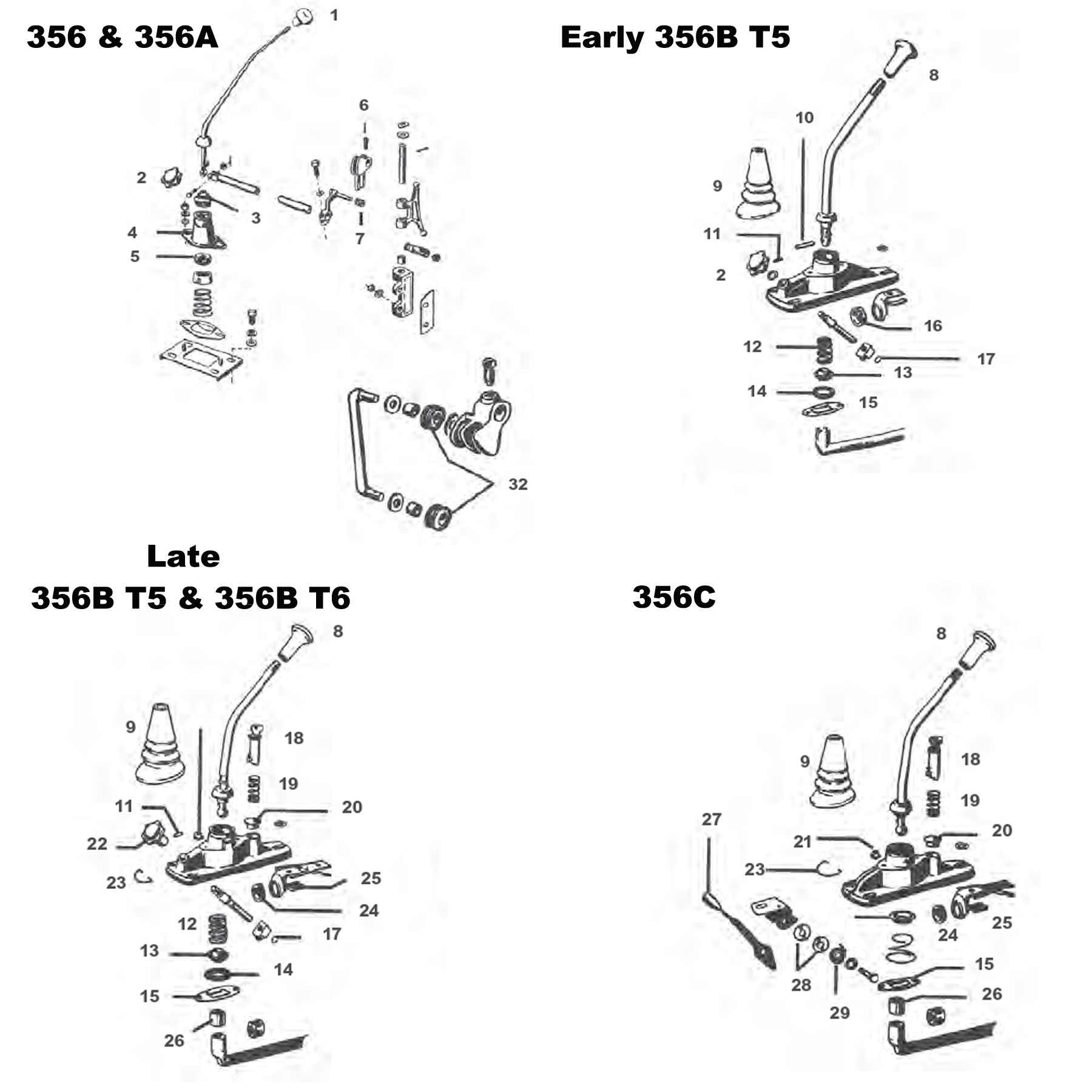 Shift Lever Components