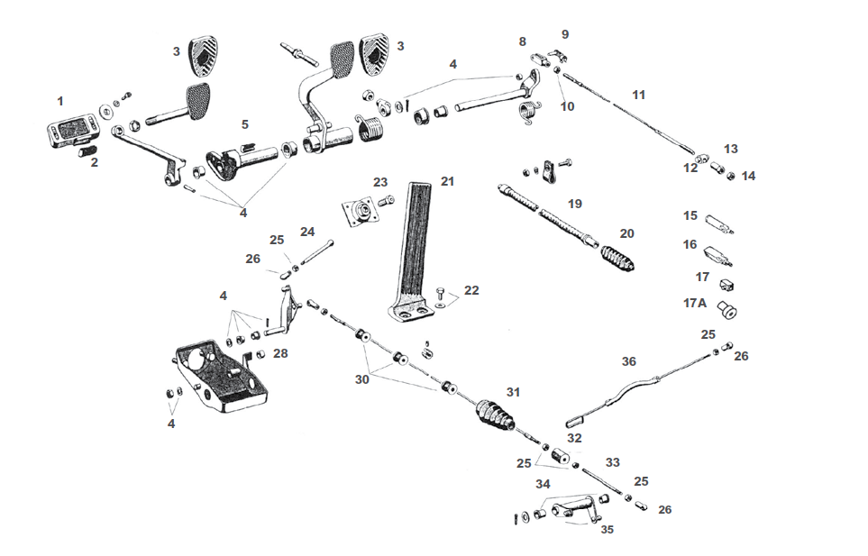 Foot Pedal Systems