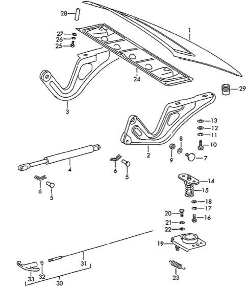 Rear Engine Lid 