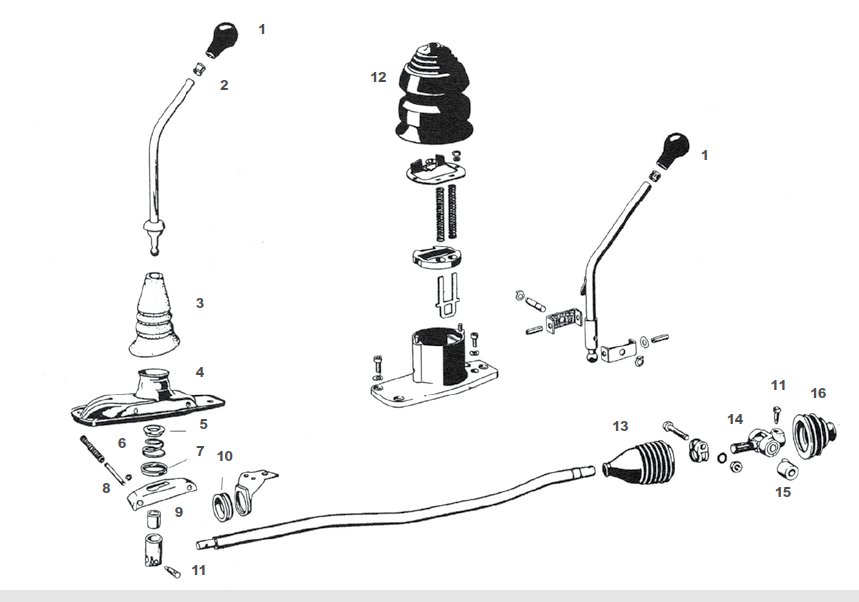 Shift Lever Components