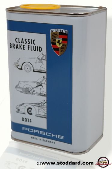 00004430501 Porsche Classic Brake Fluid 1 Liter in Metal Can 00004430501