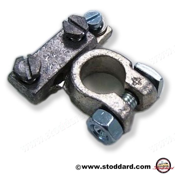 Positive battery store cable end
