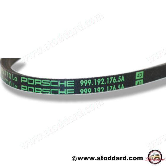 9991921765A Alternator Belt 10 x 710 Porsche Factory Part