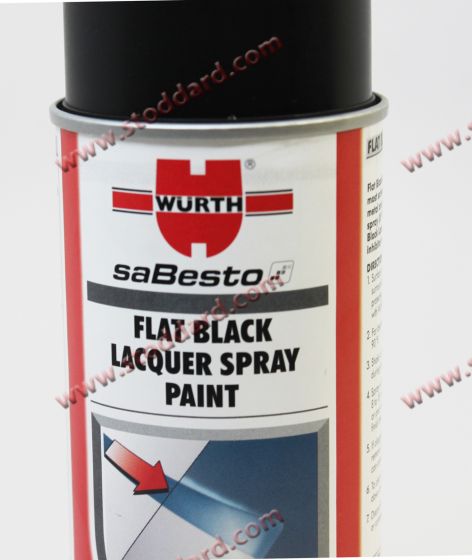 NLA09505200 Wurth Matte Black Spray Paint