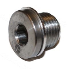 106-07-3 Billet Stainless Steel Magnetic Drain Plug Fits 2015-2018 Macan 16x1.5 