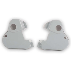 644-521-915-00-SET Seat Recliner Mechanism Cover Set, Gray for Passenger Seat with Locking Mechanism. Fits 356C and 911 912 1965-1967