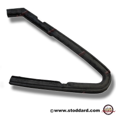 644-542-932-26 Vent Window Seal, Right, for Cabriolet and Karmann Hardtop. Fits 356AT2, 356B, 356C. 