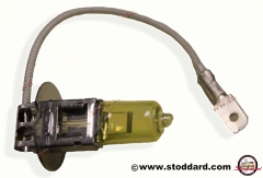 900-631-126-91 H3 12V 55 Watt bulb, yellow for fog lights. 