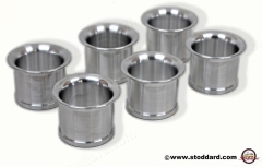 901-108-910-00 Air Horn Funnel, Aluminum, Set of Six for Solex 40PI-1 Carburetors For Early 911 