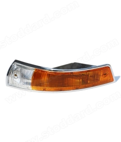 901-631-401-00 Front Turn Signal Housing and Lens, Left, European-Spec for 911 912. 1965-1968 