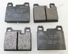 911-352-950-03 Genuine Porsche Rear Brake Pad Set for 911 912 1969-83, 912E, and 911 Turbo 76-77 