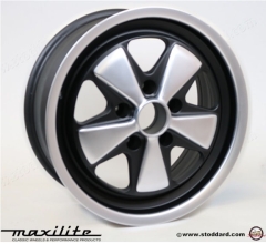 911-363-115-00-7OE Maxilite Fuchs Style Alloy Wheel 17 x 7-inch 23.3mm Offset, Satin Finish
