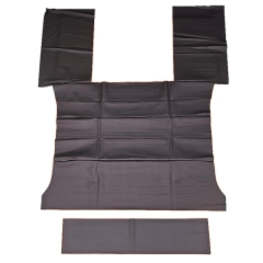 911-555-055-01-700D Original Daisy Pattern Headliner, Black, 1966-98 911/912/930 Coupe without Sunroof. Stoddard Exclusive, Made in the USA