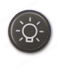 911-613-239-02 Headlight Pull Knob Cap with Symbol, 911 (78-89) 