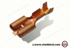 999-652-106-02 Flat Female Spade Connector Fits 356 911 912 914 924 944 968. Porsche Factory Part  