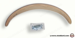 NLA-552-312-40 Wooden Dash Eyebrow Instrument Gauge Cluster Shade for 1956-1958 356 Speedster