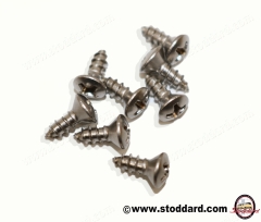 NLA-731-008-00 Sun Visor Screw Set , 1 req'd. Fits 1958 356AT2 through 1961 356BT5