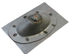 SIC-501-018-23 Rear Seat Belt Shoulder Mount. Repair Panel. Welds to Inner Quarter. Fits 911 912 1965-68