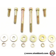 SIC-505-008-02 Front Bumper Guard Hardware Set 911 912 1965-68. 18 piece set