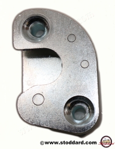 SIC-531-702-01 Door Striker Plate, Right, Silver Zinc Finish, for 911 912 (Late 1967-1968)