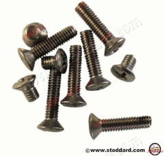 SIC-543-001-00 Quarter Window Latch Screw Set. Fits 1965-73