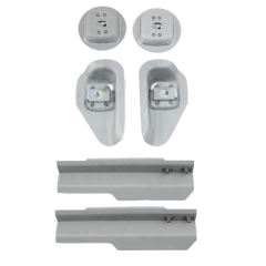 SMS-505-14-06 Front And Rear Seat Mount Set For 356B T6 And 356C Manufactured By Simonsen