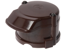 369-602-901-00 Distributor Cap for 356 Pre A. Dark Brown, As Original.   Concours Correct.   Marked R/M