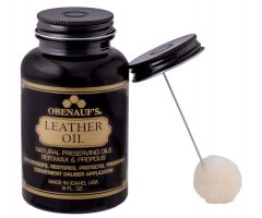 SIC-1003 Obenauf's Leather Oil, 8-Ounce Bottle. Great For Conditioning Leather Seats! 