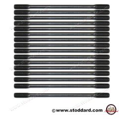 202-01 ARP 2000 Porsche 356 912 Head Stud, Set of 16, Uses stock head fasteners.