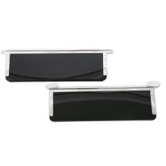 356-70-031 Sunvisor Pair,  Left and Right for 356 Pre-A.  Excellent Concours Recreation