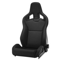 410-10-1785 Recaro Sportster CS Black Leather- Left Driver Side.