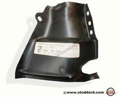 539-06-639 Engine Tin Cover Plate, Left for All 356 and 912  . Porsche Factory Part