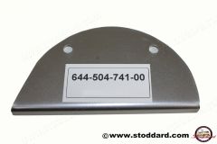 644-504-741-00 Transmission Carrier Mount Bolt Cover Plate, Left Hand. Fits all 356  