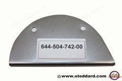 644-504-742-00 Transmission Carrier Mount Bolt Cover Plate, Right Hand. Fits all 356  