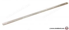 644-551-117-00 Wide Aluminum Trim Strip Against Carpet  