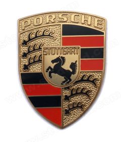 644-559-210-02 Hood Handle Crest for 356A 356B 356C Genuine Porsche  