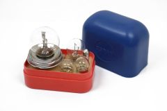 644-631-090-30 Osram 6 Volt Spare Bulb Kit,  Concours Correct in Original Style Blue Plastic Box  