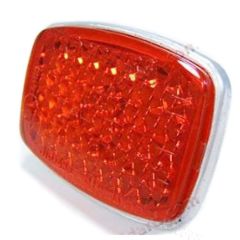 644-731-501-10 Rear Reflector,  With 6mm Stud for above Taillight mounting on US-Spec 356B 356C.  